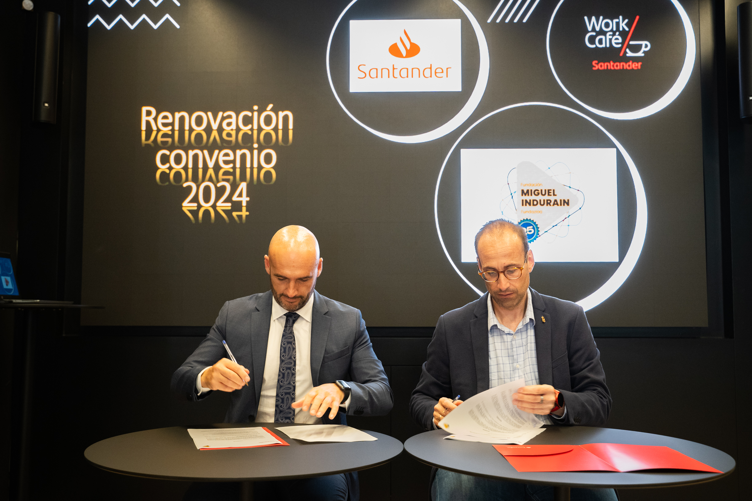 Renovado el acuerdo de patrocinio entre la FMIF y el Banco de Santander